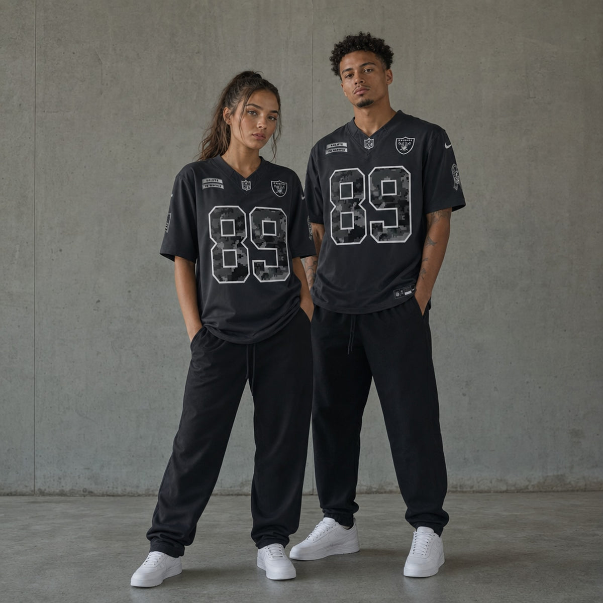 Las Vegas Raiders Brock Bowers Stitched Service Jersey - 3