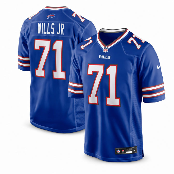 Buffalo Bills Jedrick Wills Jr. Game Jersey