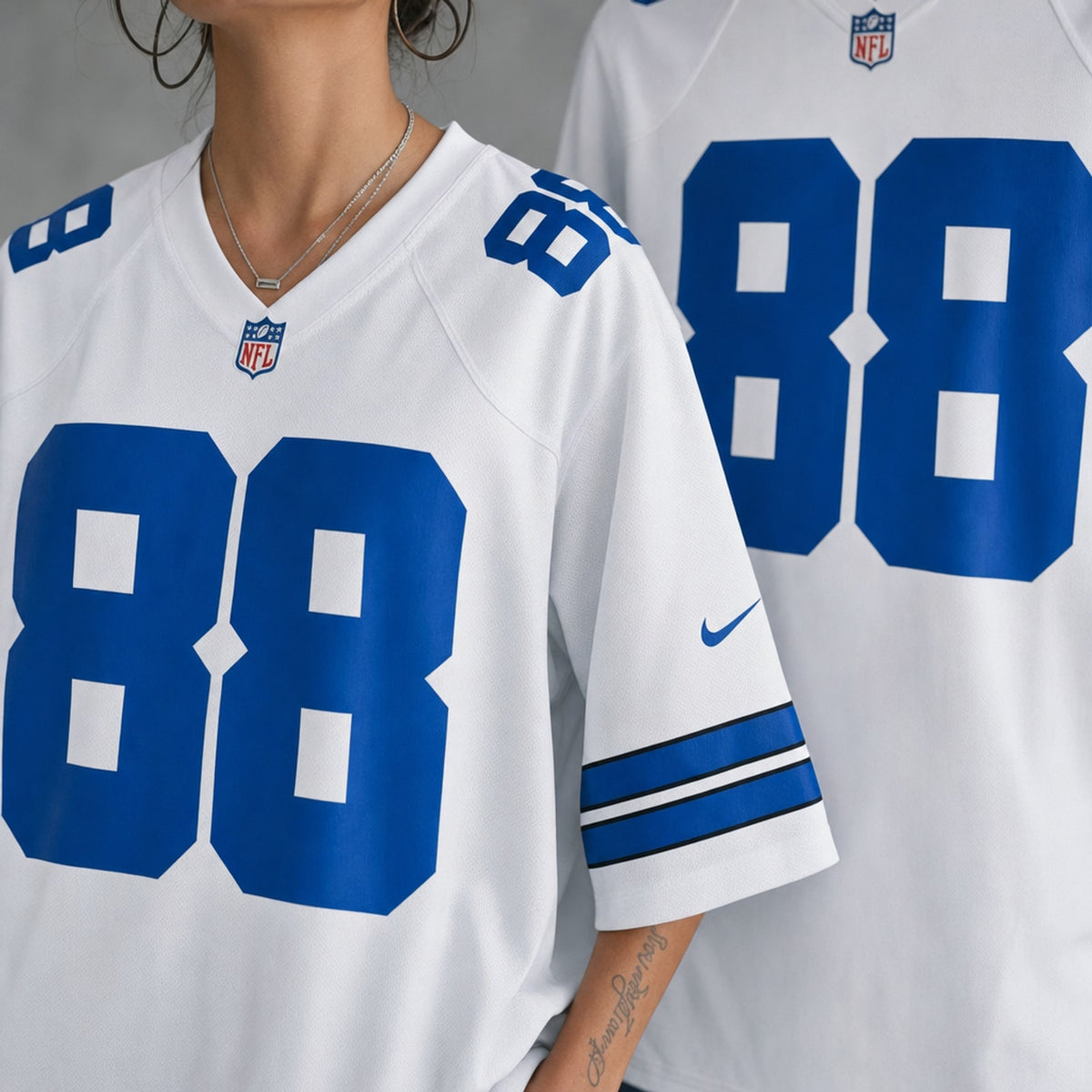 Dallas Cowboys CeeDee Lamb White Game Jersey - 4