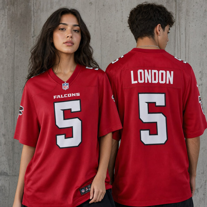 Atlanta Falcons Drake London Red Game Jersey