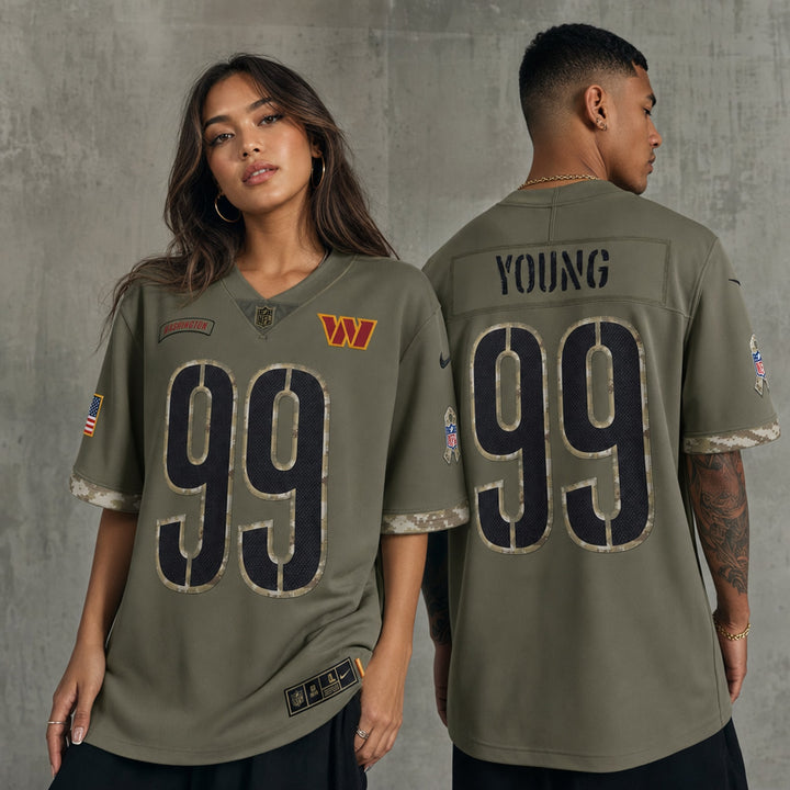 Chase Young Washington Commanders Salute To Service Limited Jersey