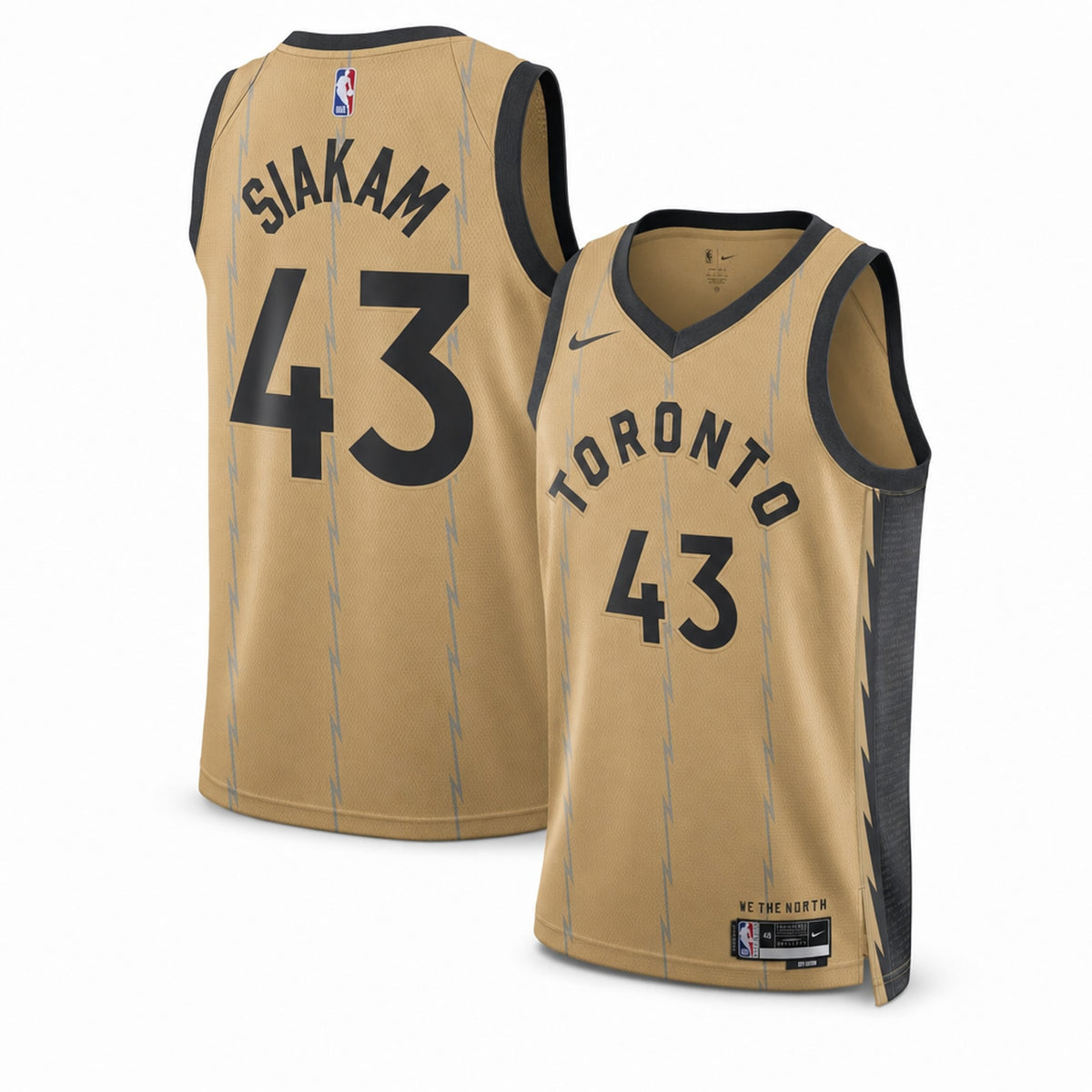 Pascal Siakam Toronto Raptors Unisex City Edition Swingman Jersey - 1