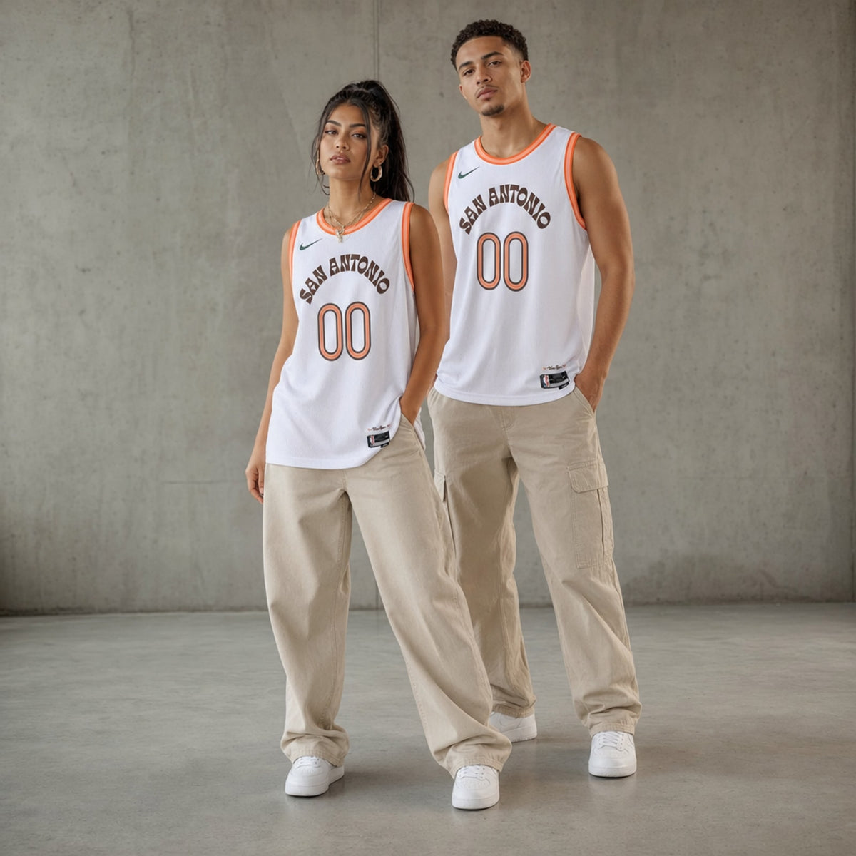 San Antonio Spurs Custom City Edition Swingman Jersey - 3