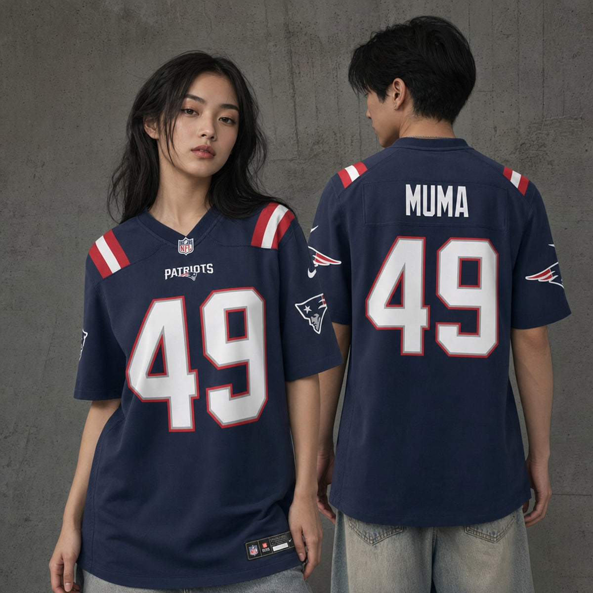 New England Patriots Chad Muma Recycled Polyester Game Jersey - 2