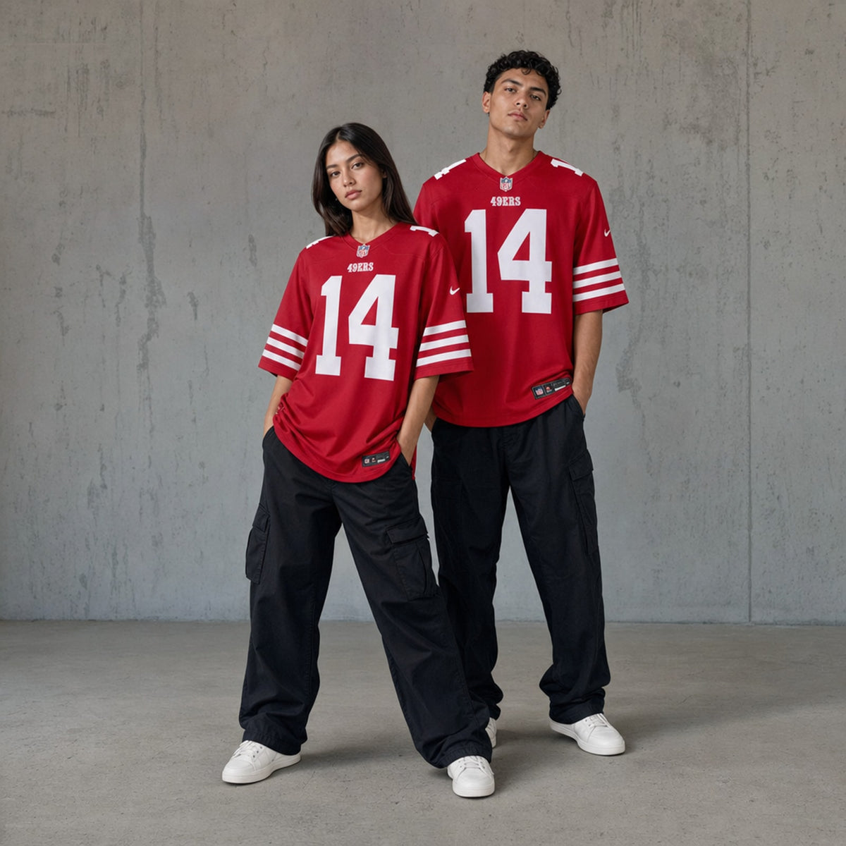 San Francisco 49ers Kurtis Rourke Game Jersey - 3