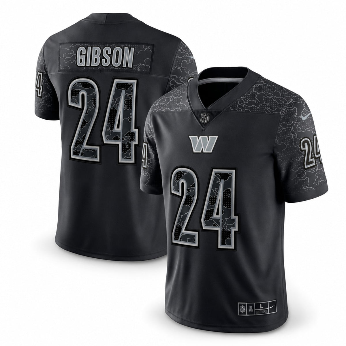 Antonio Gibson Washington Commanders Reflective Limited Jersey - 1