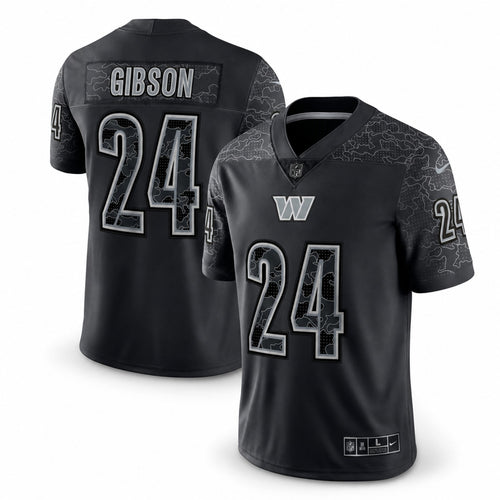 Antonio Gibson Washington Commanders Reflective Limited Jersey - 1