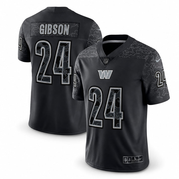 Antonio Gibson Washington Commanders Reflective Limited Jersey