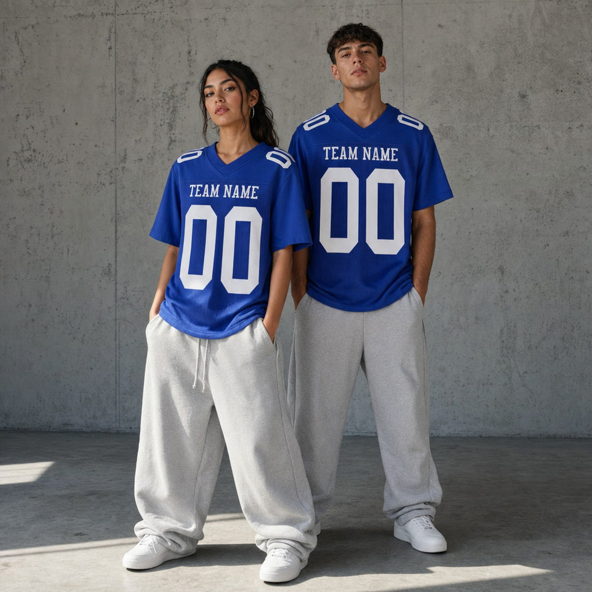 Polyester Football Jersey Athletic Fit Mesh - 3