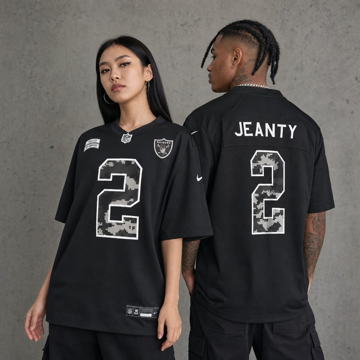 Las Vegas Raiders Ashton Jeanty Youth Game Jersey - 2