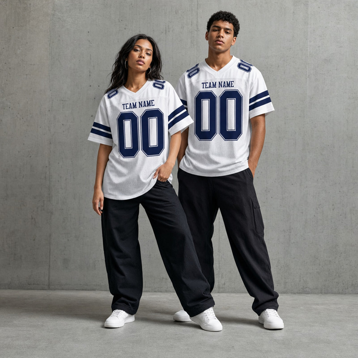 Recycled Polyester Football Jersey Athletic Mesh - 3
