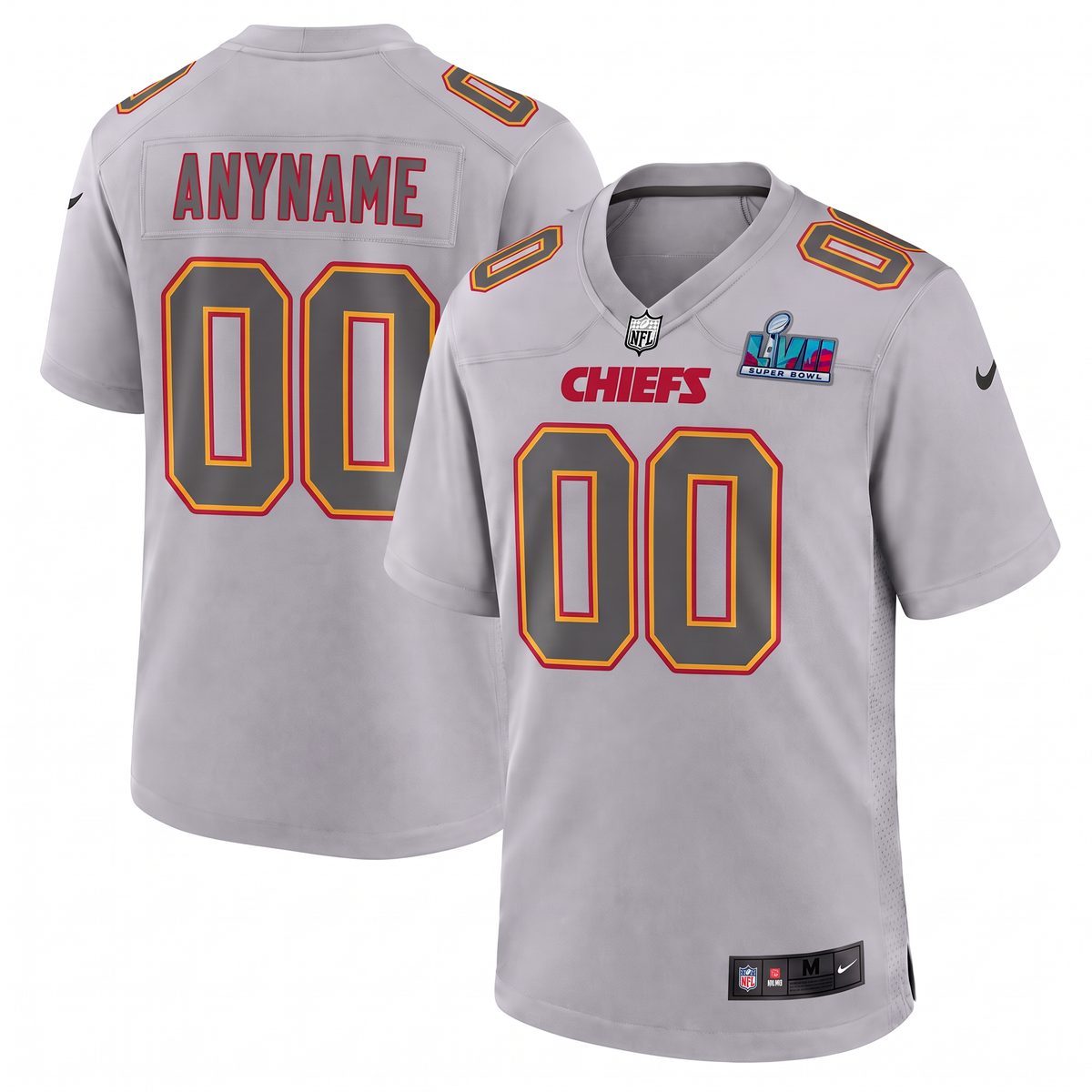 Kansas City Chiefs Style Football Jersey Personalized Name Number Shirt