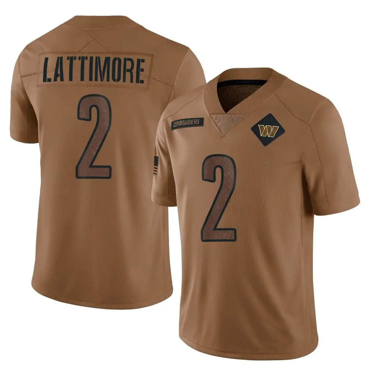 W.Commanders Marshon Lattimore Salute To Service Jersey - 5