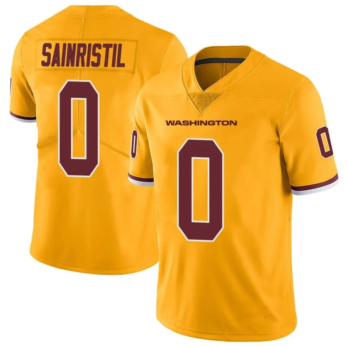 W.Commanders #0 Mike Sainristil Limited Player Jersey - 5