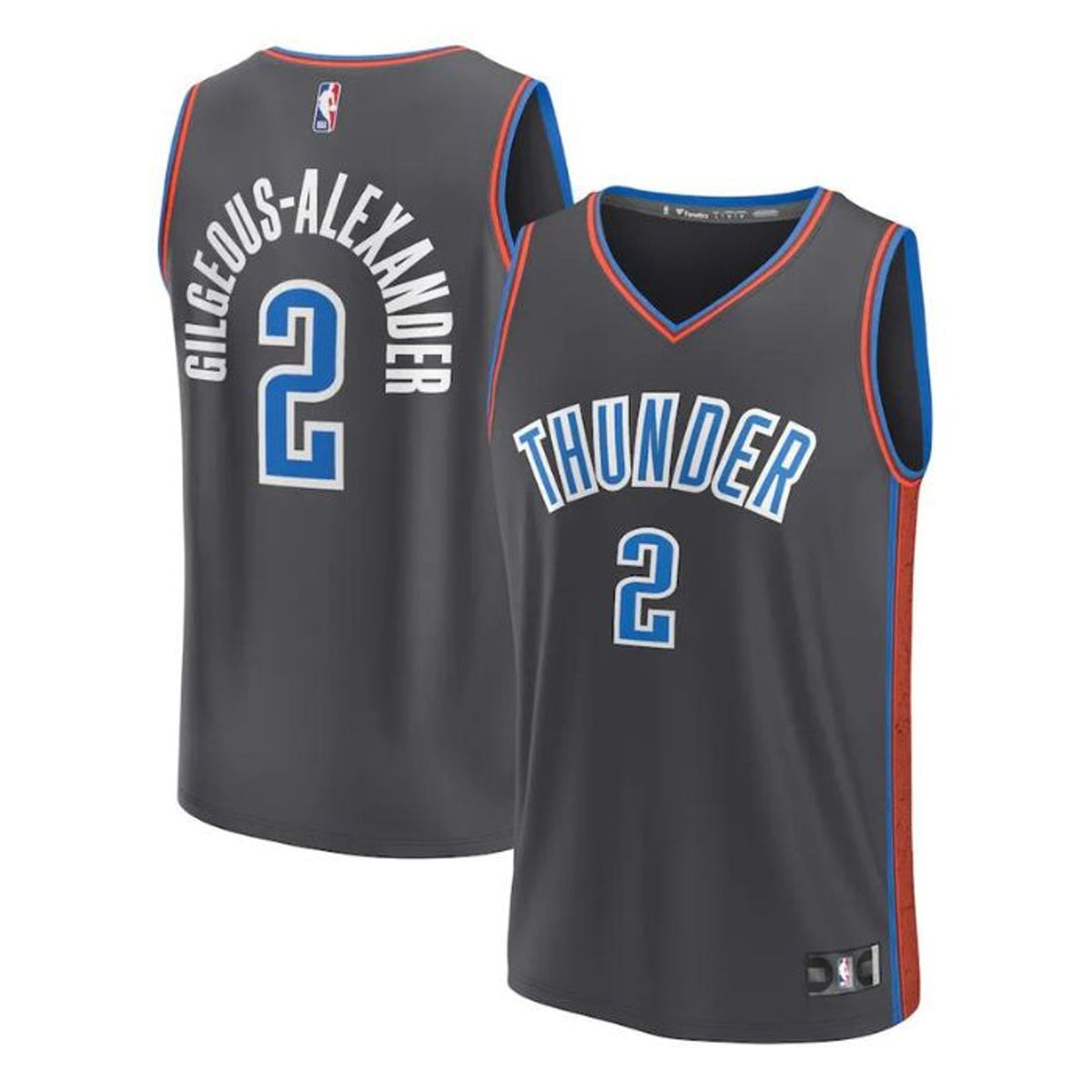 Shai Gilgeous-Alexander Oklahoma City Thunder City Edition Jersey - 5