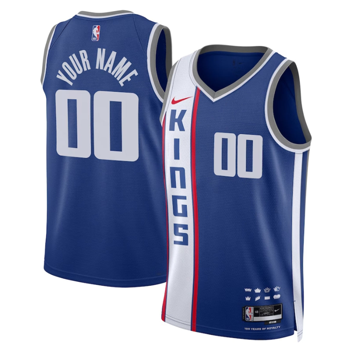 Sacramento Kings Unisex Custom Swingman City Edition Jersey - 5