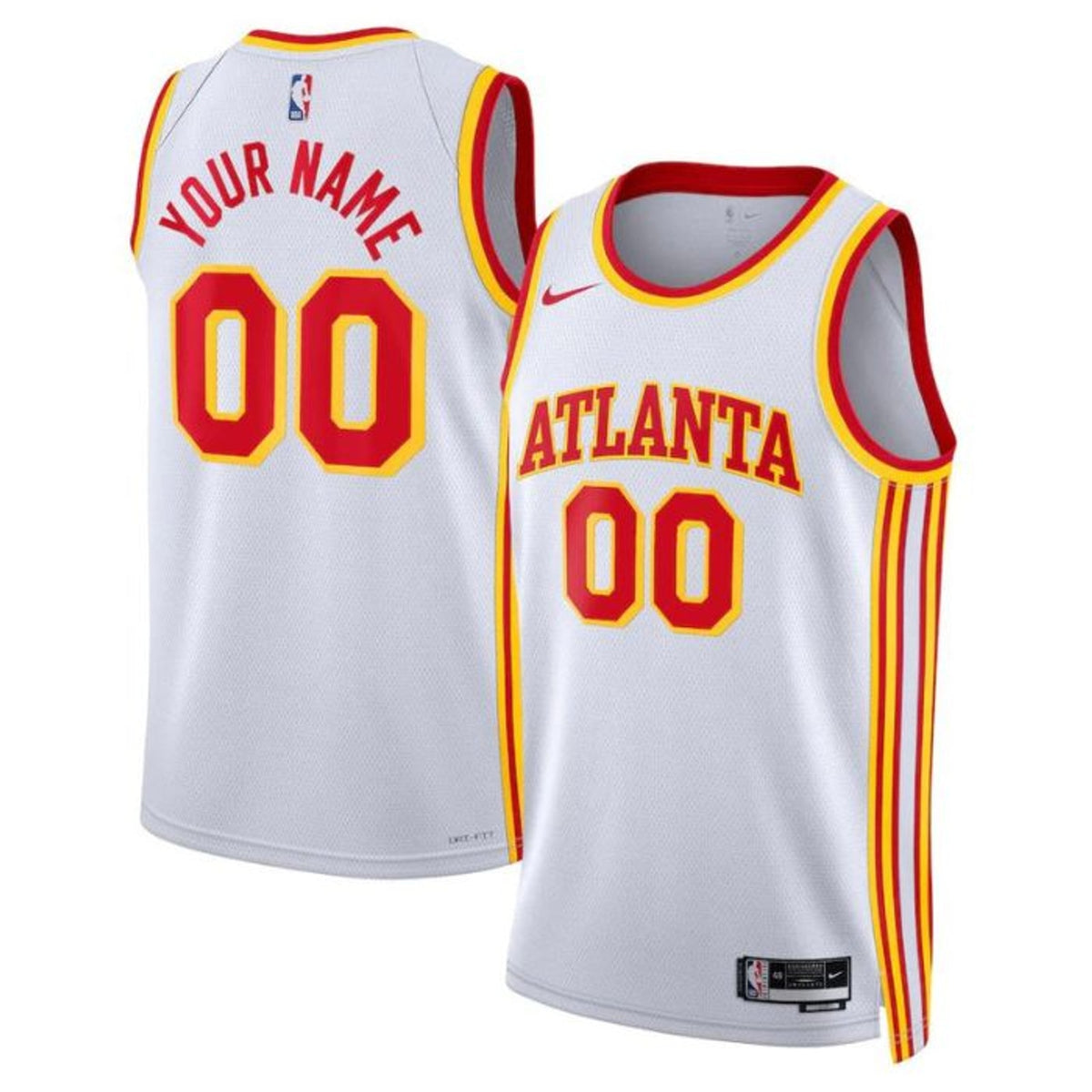 Atlanta Hawks Unisex 2023 Custom Association Edition Jersey - 5