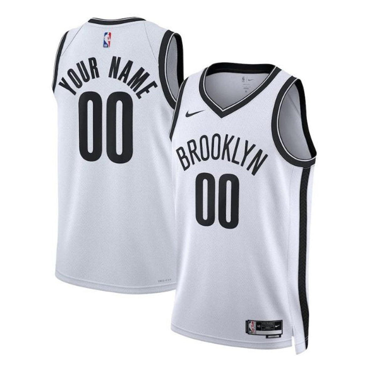 Brooklyn Nets Custom Association Jersey - 5