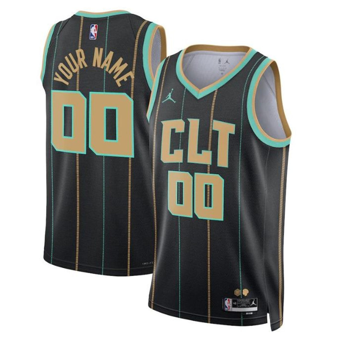 Charlotte Hornets Custom City Edition Swingman Jersey - 5