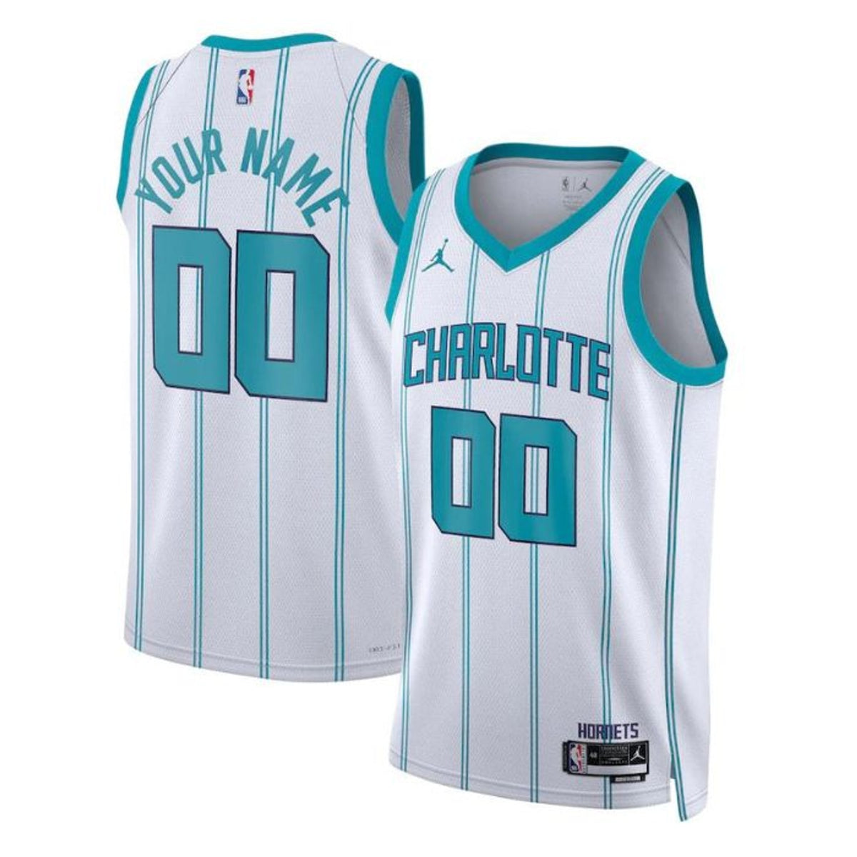 Charlotte Hornets Customized Association Swingman Jersey - 5