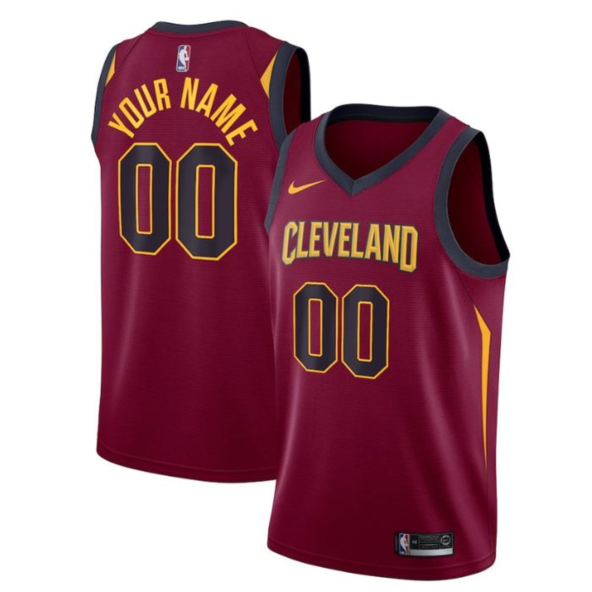 Cleveland Cavaliers Custom Swingman Icon Edition Jersey - 5