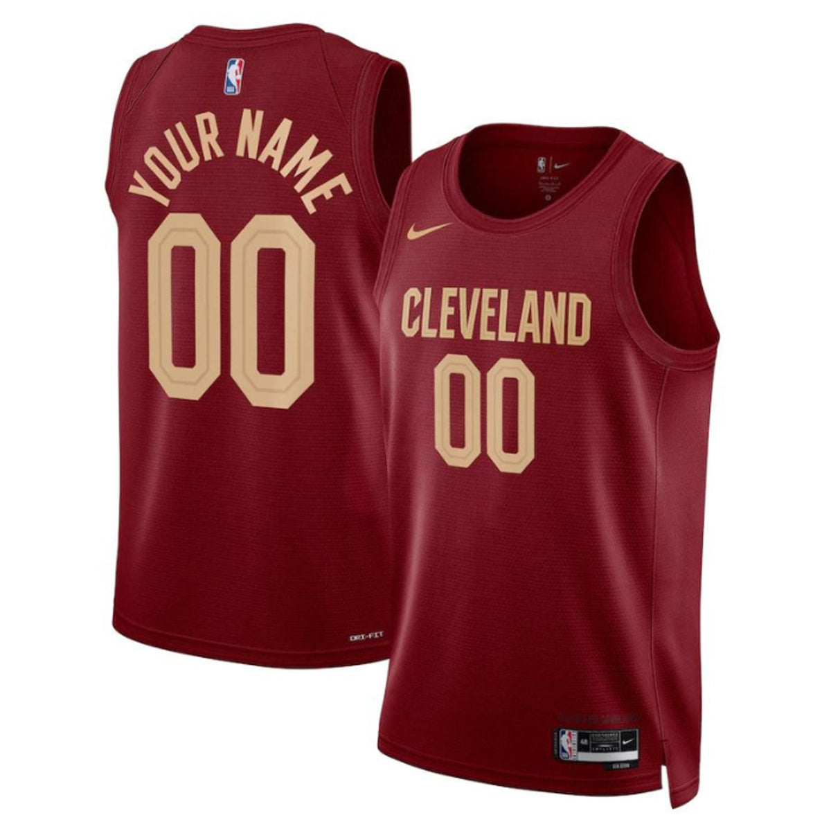Cleveland Cavaliers Polyester Swingman Customized Icon Jersey - 5