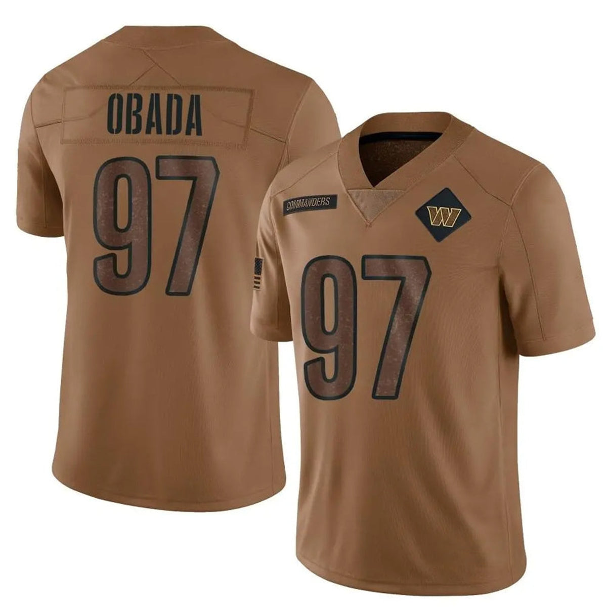 W.Commanders Efe Obada Salute To Service Limited Jersey - 5