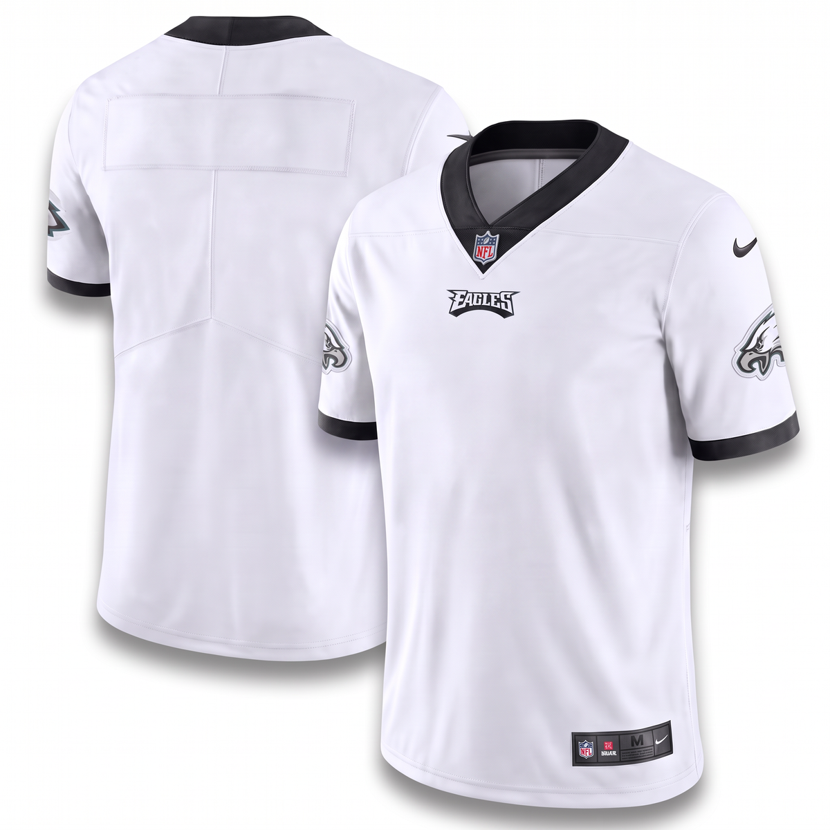 White Green Philadelphia Eagles Inspired Football Jersey Custom Name Number Shirt