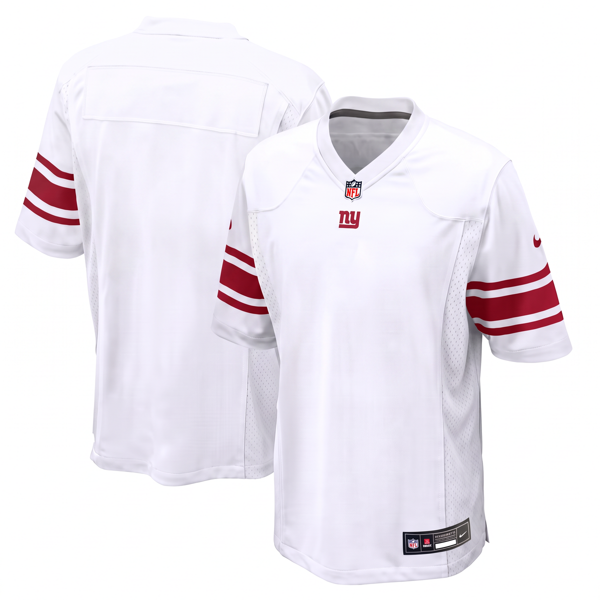 White Red San Francisco 49ers Inspired Football Jersey Personalized Name Number Shirt