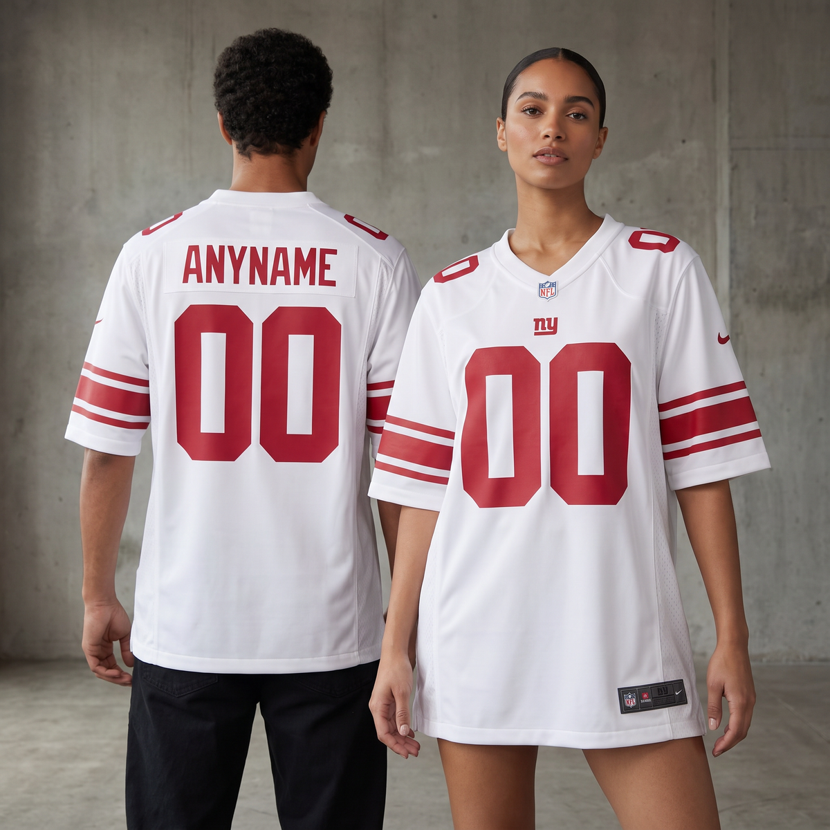 White Red San Francisco 49ers Inspired Football Jersey Personalized Name Number Shirt