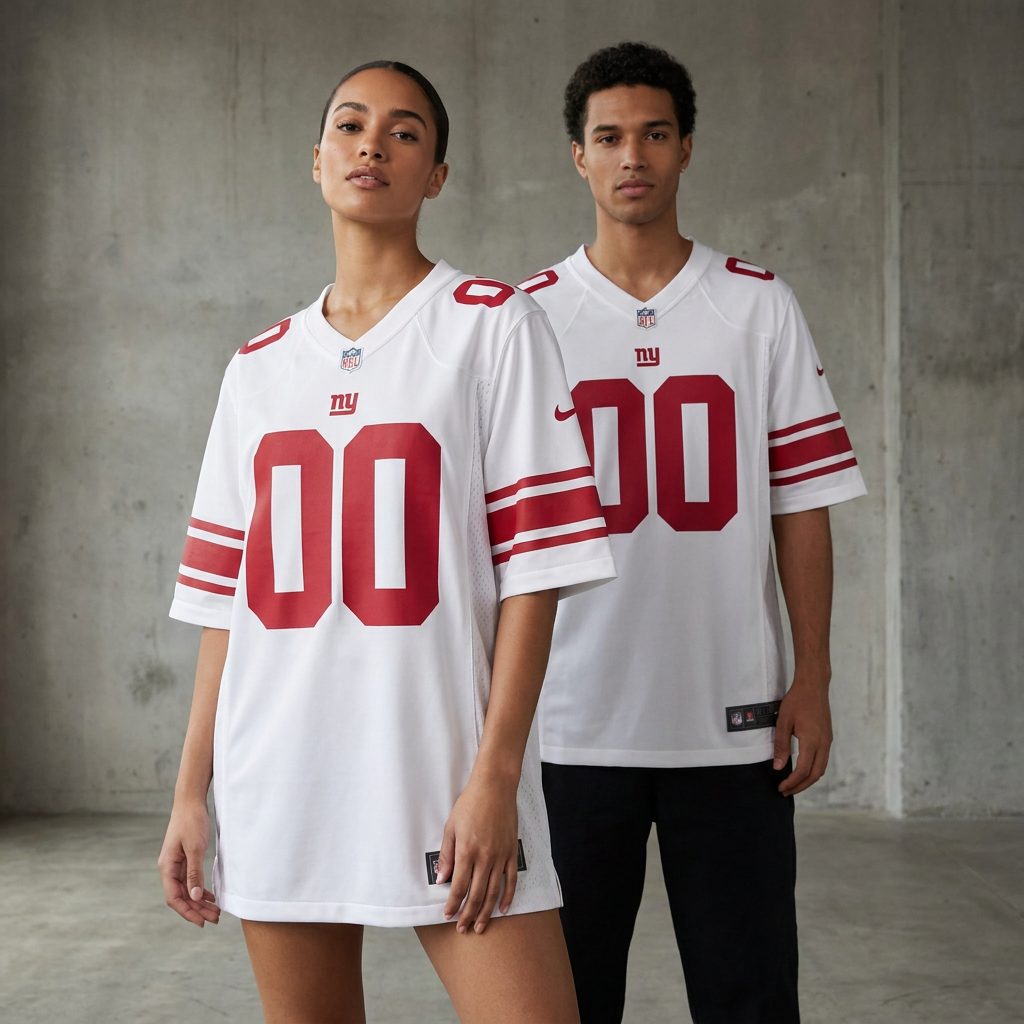 White Red San Francisco 49ers Inspired Football Jersey Personalized Name Number Shirt