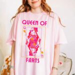 Queen Of Farts Funny Joke Humorous Graphic Top.jpg
