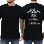 Big Scary Radical Left Agenda T Shirt Funny Political Satire Graphic Tee Unisex Cotton Shirt.jpg