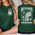 Motherhood Sometimes I Rock It T Shirt Funny Relatable Mom Graphic Tee Premium 100 Cotton Motherhood Life Top Made in USA.jpg