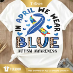 Wear Blue Autism Awareness Graphic Shirt.png