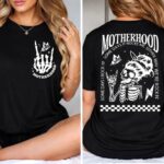 Motherhood Sometimes I Rock It T Shirt Funny Relatable Mom Graphic Tee Premium 100 Cotton Motherhood Life Top Made in USA.jpg