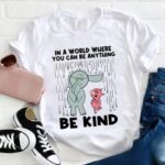 Be Kind Teacher Golf Enthusiast T Shirt Aesthetic Educator Graphic Tee Premium 100 Cotton Sportsmanship Top Made in USA.jpg