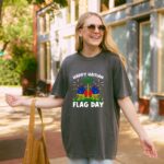 Happy Haitian Flag Day T Shirt Haiti Heritage Patriotic Graphic Tee Unisex Cotton Shirt.jpg