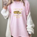 Captain of the Struggle Bus Funny T Shirt Sarcastic Humor Graphic Tee Unisex Cotton Shirt.jpg