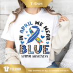 Wear Blue Autism Awareness Graphic Shirt.png