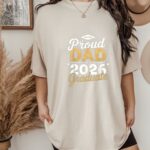 Proud Dad Class of 2026 Golden Lettering Graduation Graphic Top.jpg