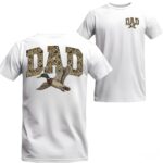 Camo Duck Dad T Shirt Vintage Old School Camouflage Hunting Tee.jpg