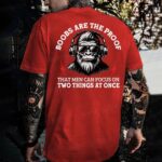 Scientific Proof Monkey Funny Sarcastic Focus Graphic Top.jpg