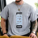 LEGEND Vertical Graphic T Shirt Minimalist Streetwear Typography Tee Unisex Cotton Shirt.jpg