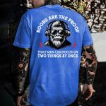 Scientific Proof Monkey Funny Sarcastic Focus Graphic Top.jpg