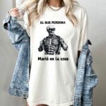 Chidas Gym Funny Mexican Slang T Shirt Sarcastic Skull Graphic Top Retro Chicano Style Streetwear for Men Women.jpg