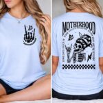 Motherhood Sometimes I Rock It T Shirt Funny Relatable Mom Graphic Tee Premium 100 Cotton Motherhood Life Top Made in USA.jpg