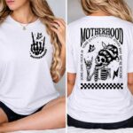 Motherhood Sometimes I Rock It T Shirt Funny Relatable Mom Graphic Tee Premium 100 Cotton Motherhood Life Top Made in USA.jpg