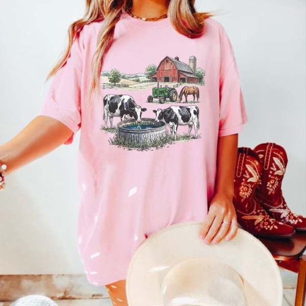 90s Heritage Farm T Shirt Classic American Country Lifestyle Tee.png