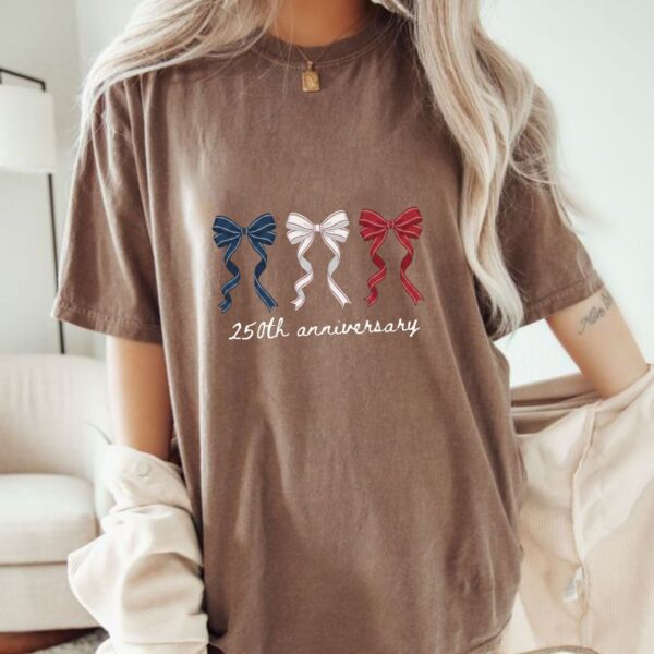 America Always On T Shirt 250th Anniversary Patriotic USA Graphic Tee Unisex Cotton Shirt.jpg